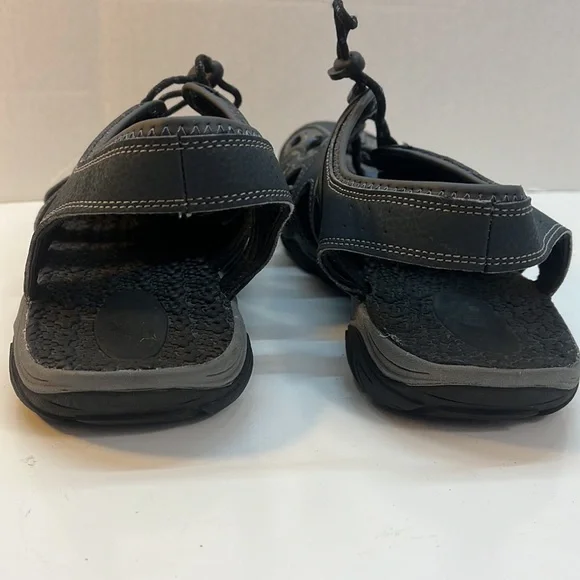 Ozark Trail Blue, Gray & Black Waterproof Hiking Trekking Sandals Size 13 - Picture 4 of 8